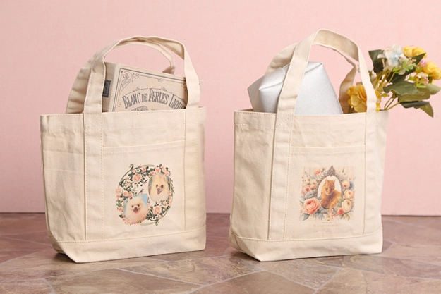 ミニトートバッグ_愛犬