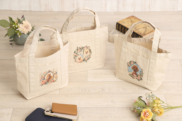 写真入りミニトートバッグ