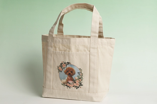 愛犬_ミニトートバッグ_1